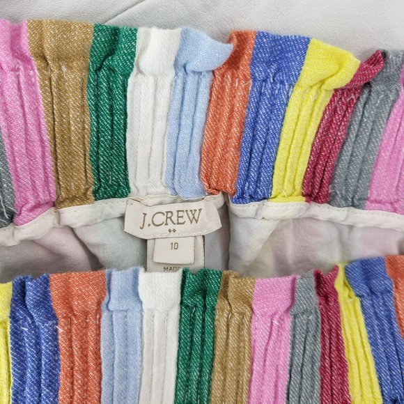 J Crew Factory Stripe Skirt - Picture 3 of 3